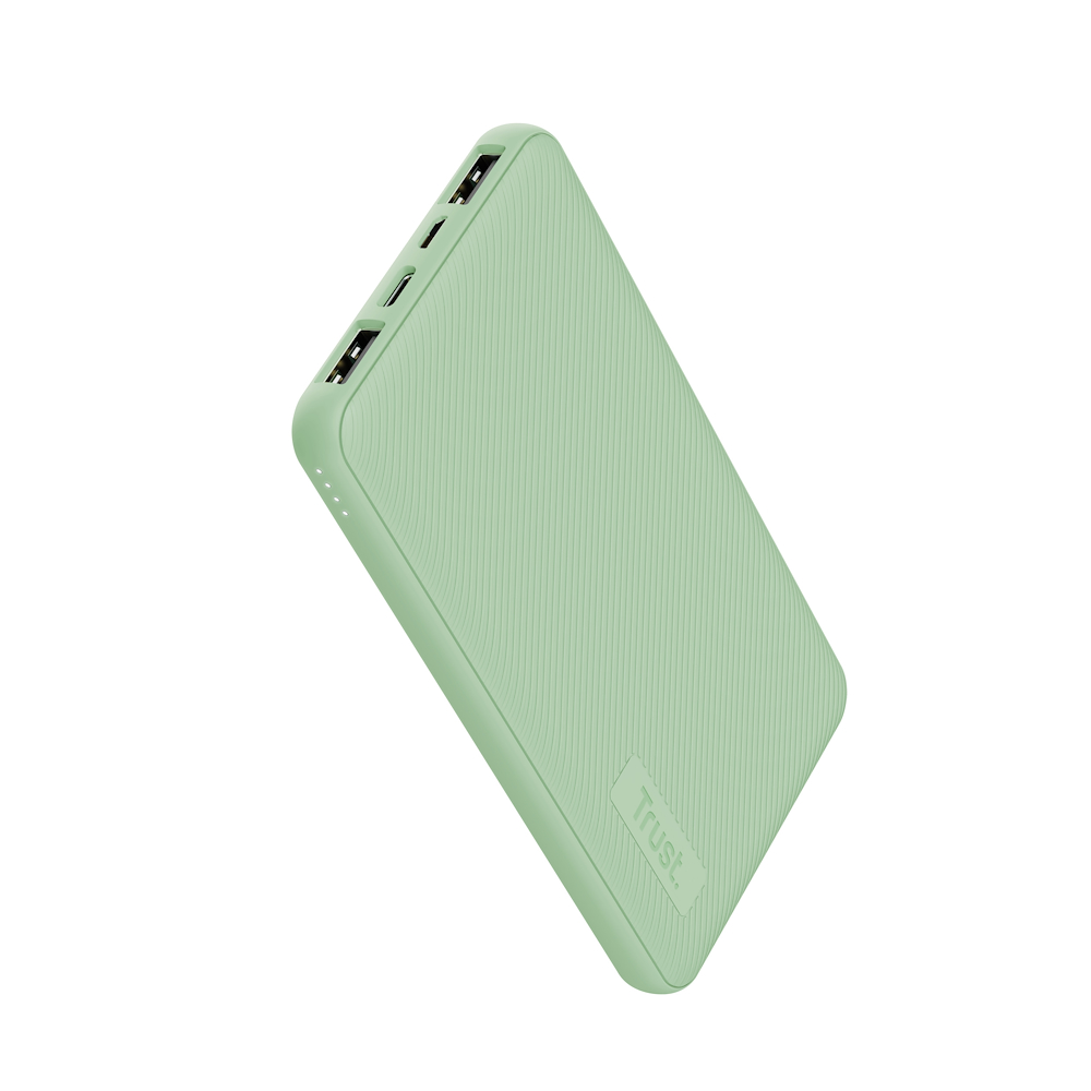TRUST 25029 - Trust Powerbank 10.000 mAh Eco Grün