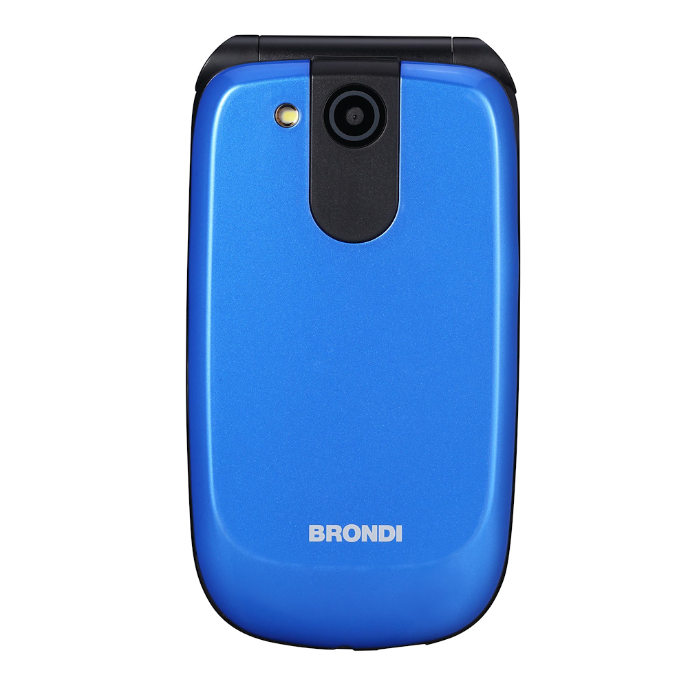 BRONDI RAPTORBLUMETAL - Cellulare Brondi Flip Blu