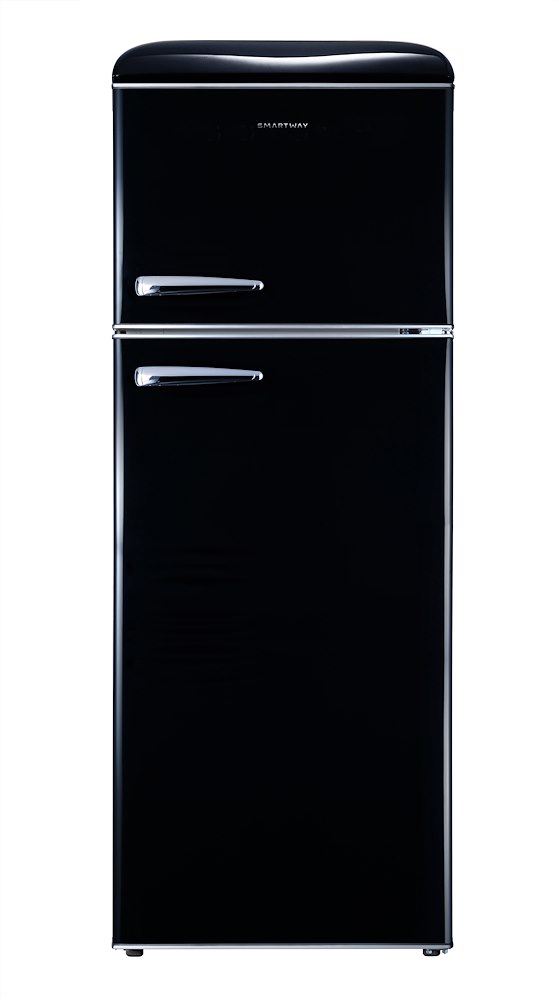 SMARTWAY WGDP215NSKE0 - Frigo Doppia Porta Nero