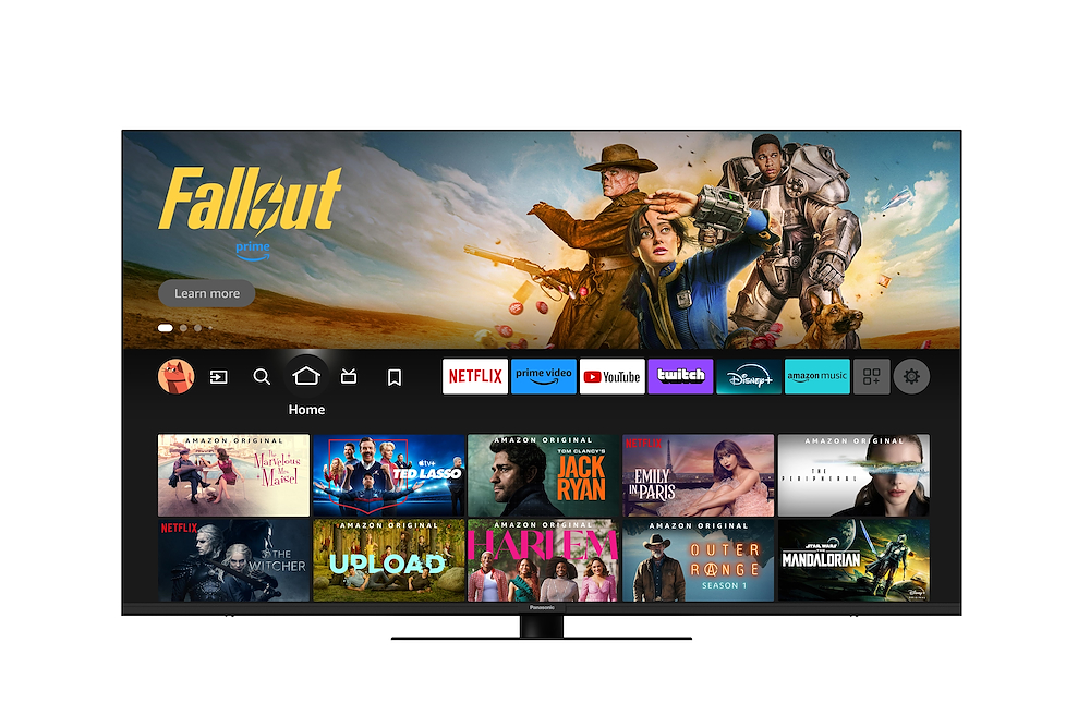 PANASONIC TV55W80AEZ - 55" QLED 4K TV mit Fire TV