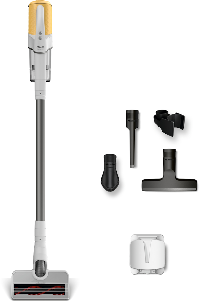 MIELE DUOFLEXHX1YELLOW - Scopa elettrica cordless Miele Duoflex HX1 Giallo