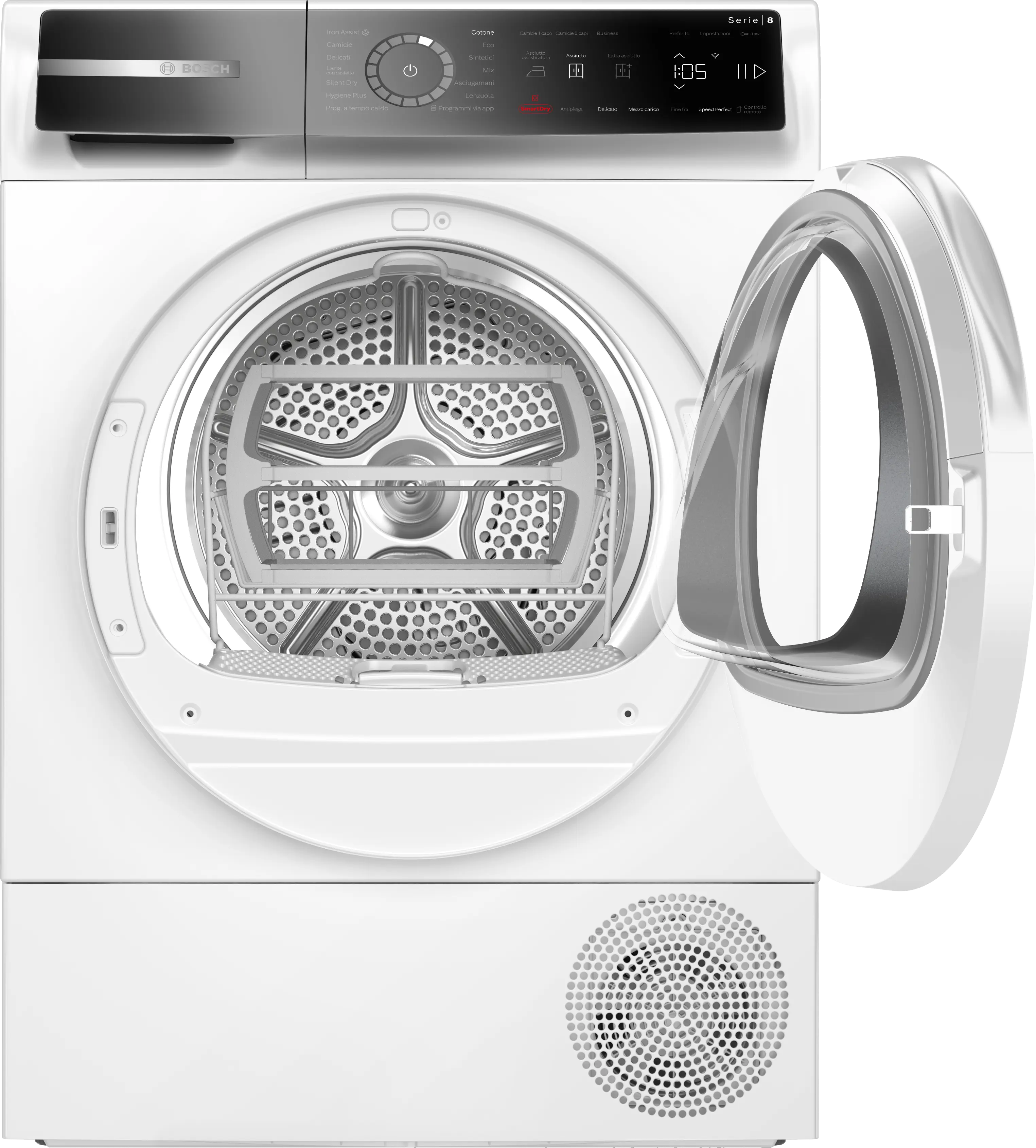 BOSCH WQB246C0II - Asciugatrice pompa di calore 9 kg Serie 8
