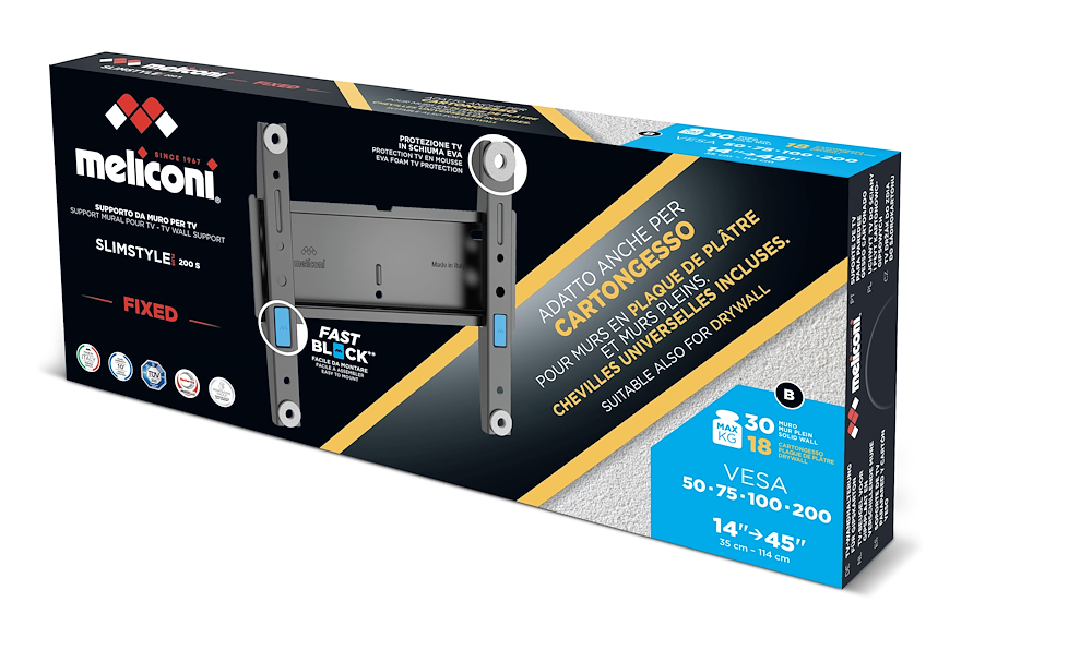 MELICONI 480956 - TV Halterung Slimstyle Plus 200S CG