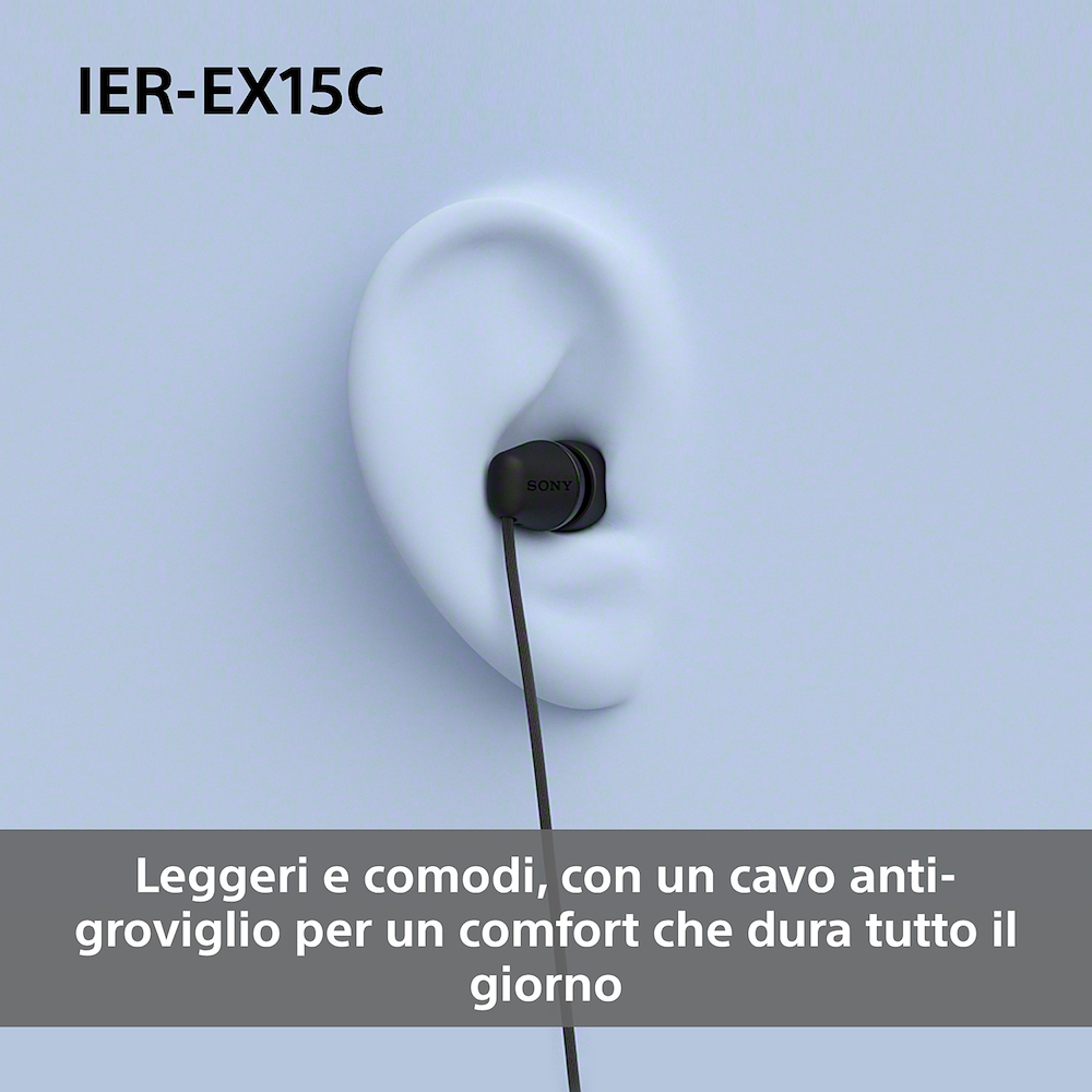 SONY IEREX15CB - In-Ear Kopfhörer USB-C Schwarz