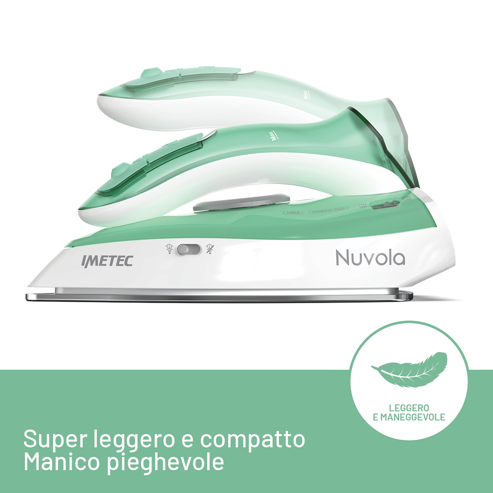 IMETEC 9048 - Ferro da Viaggio Nuvola 1000W