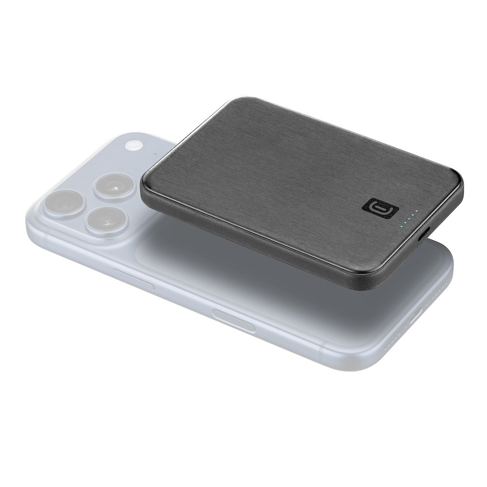 CELLULAR LINE PB5000SSQI25WK - 5000mAh Powerbank mit Qi2 25W
