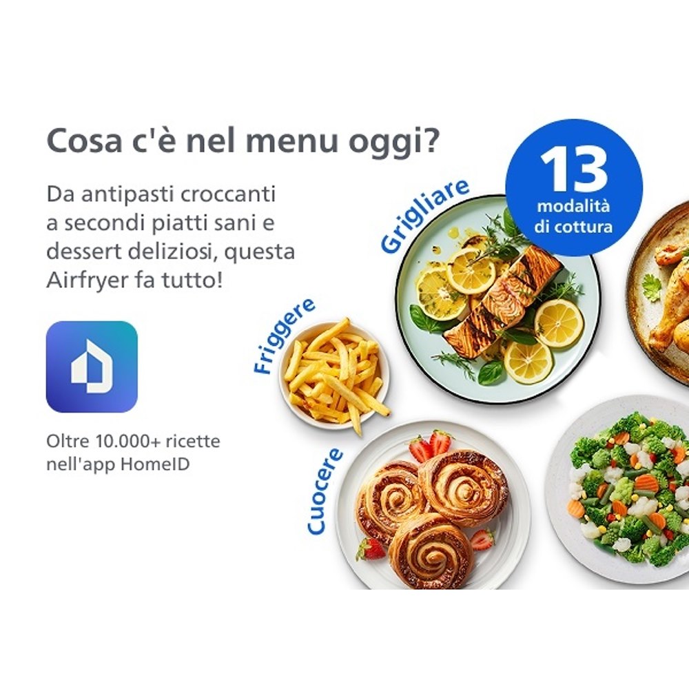 PHILIPS NA462 - Friggitrice ad Aria 10L