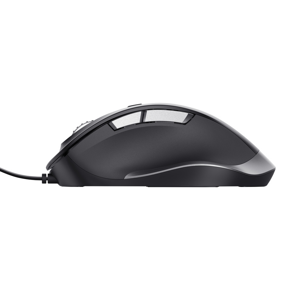 TRUST 24728 - Mouse Wired Eco FYDA Nero Confortevole