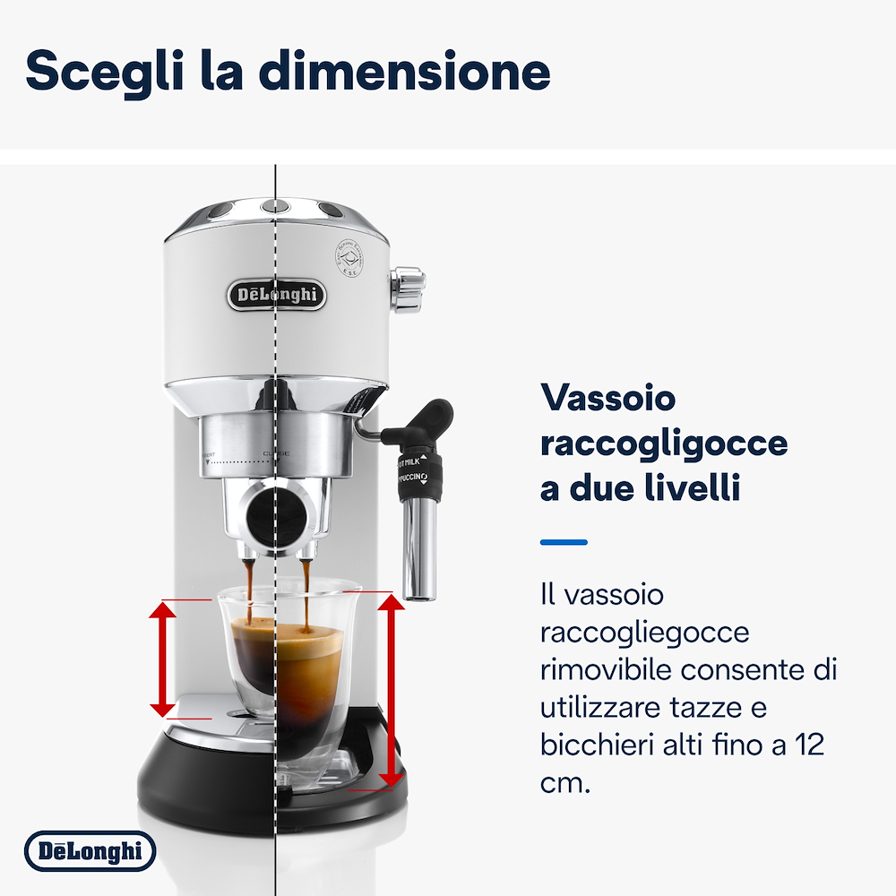 DE LONGHI EC685W - Espressomaschine für 2 Tassen