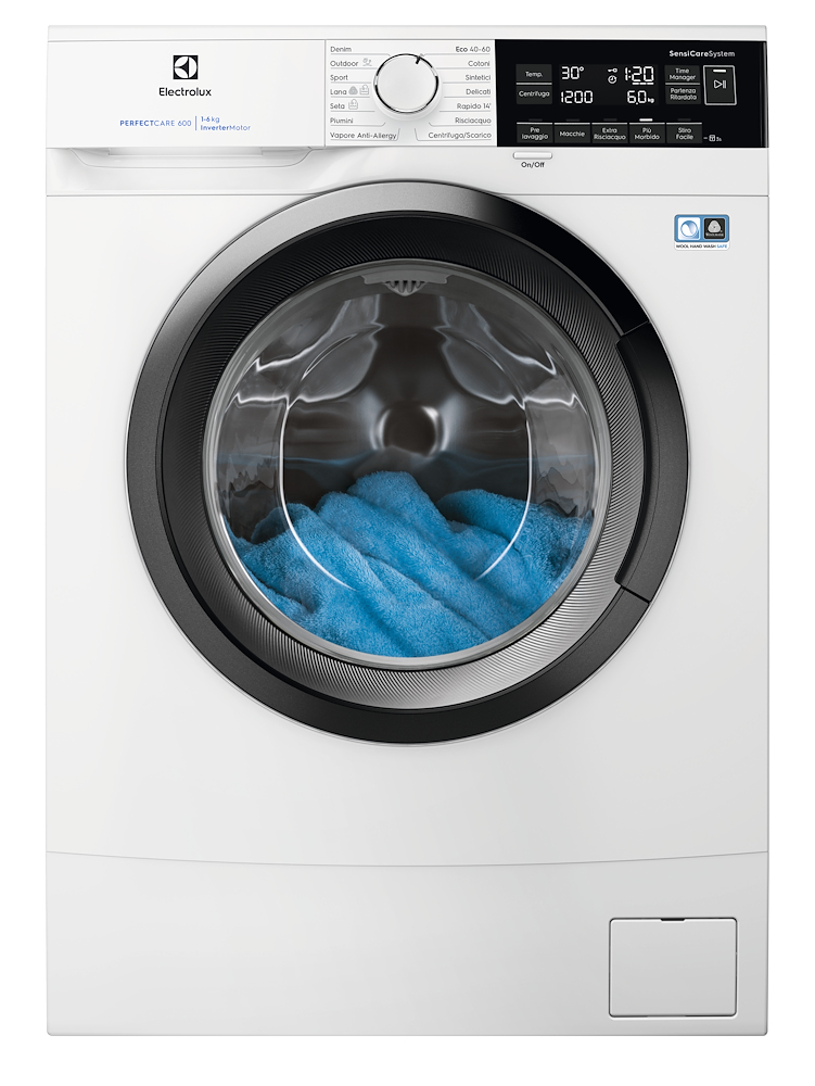 ELECTROLUX EW6S326A - Lavatrice Slim 6kg Vapore