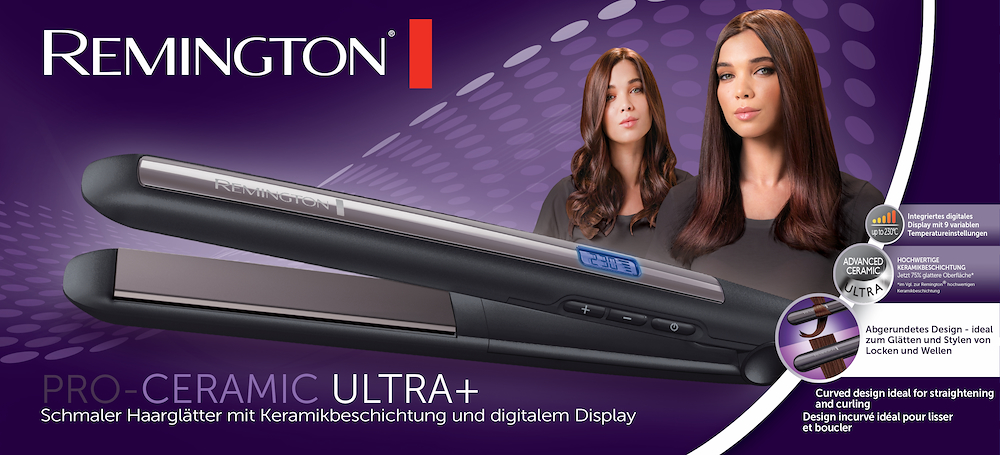 REMINGTON S7750 - Piastra per Capelli Pro-Ceramic Ultra+ S7750