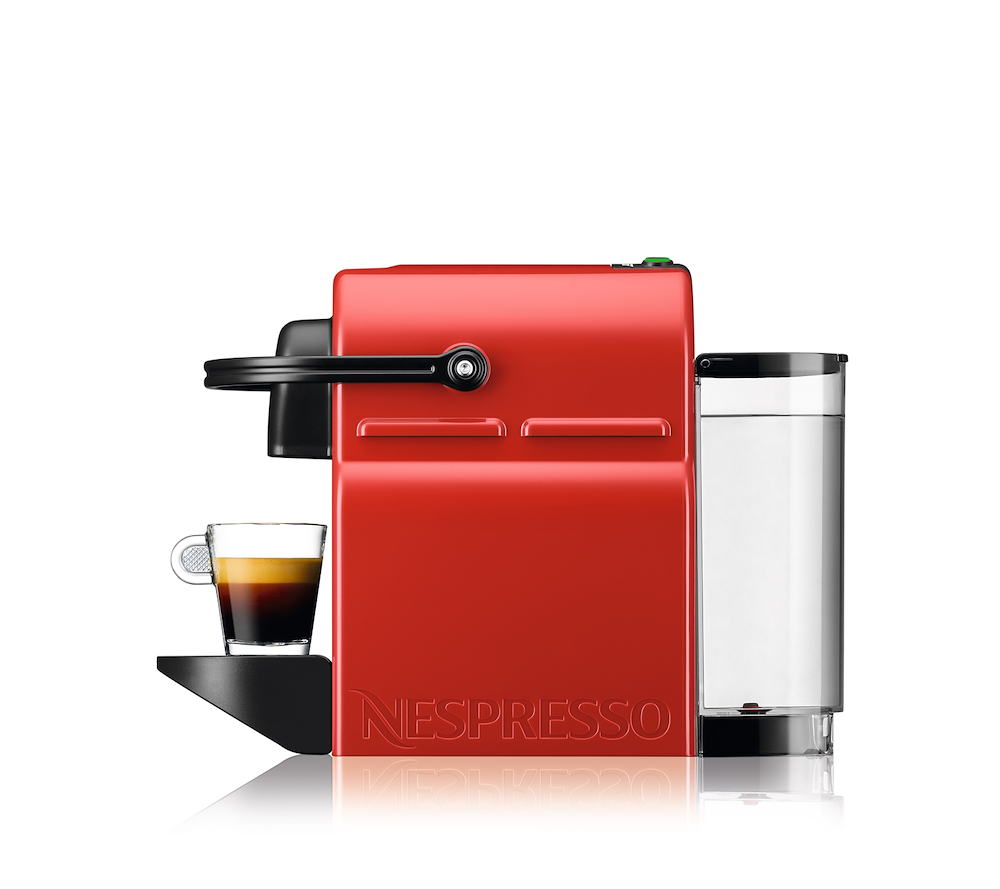 KRUPS XN1005K - Nespresso Inissia Kaffeemaschine in Rot