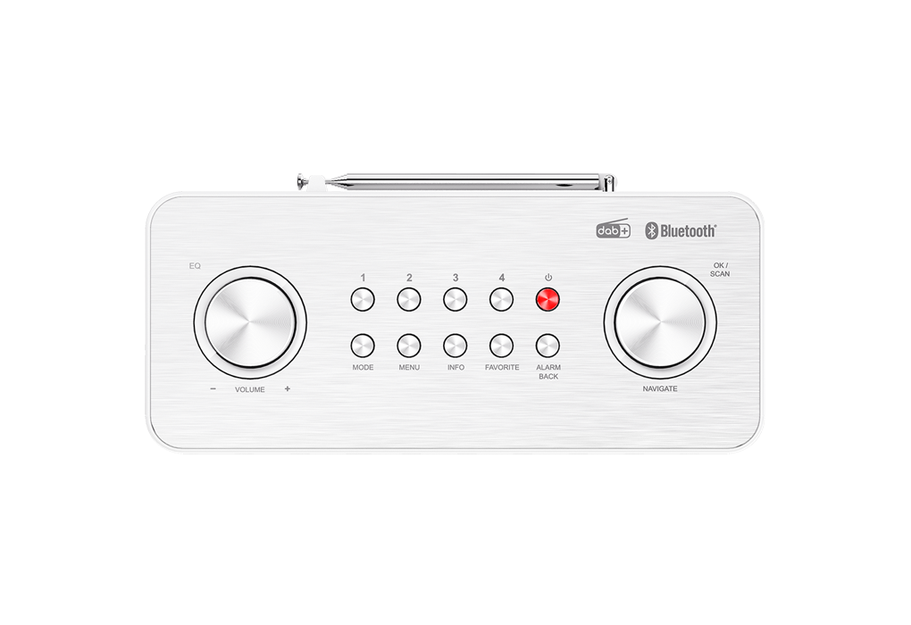 KENWOOD CRST85DABW - Radio compatto stereo DAB+ bianco