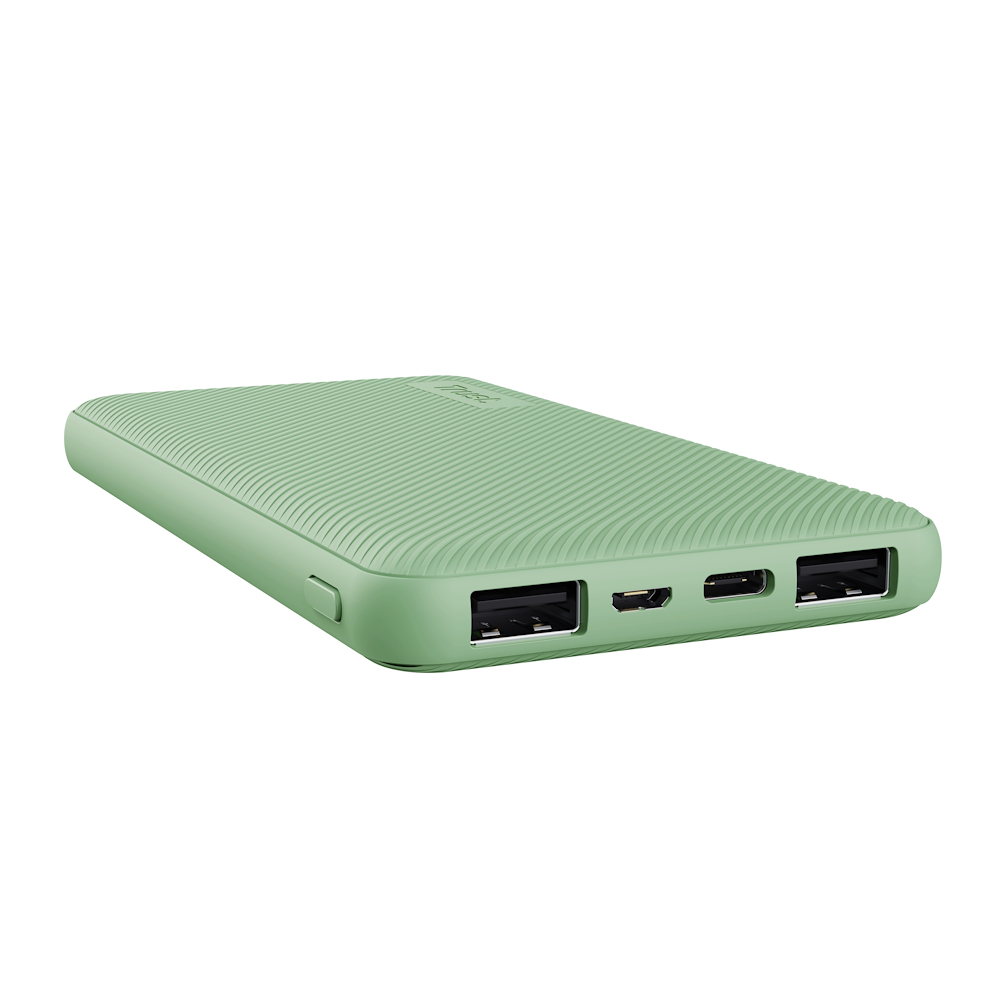 TRUST 25029 - Trust Powerbank 10.000 mAh Eco Grün