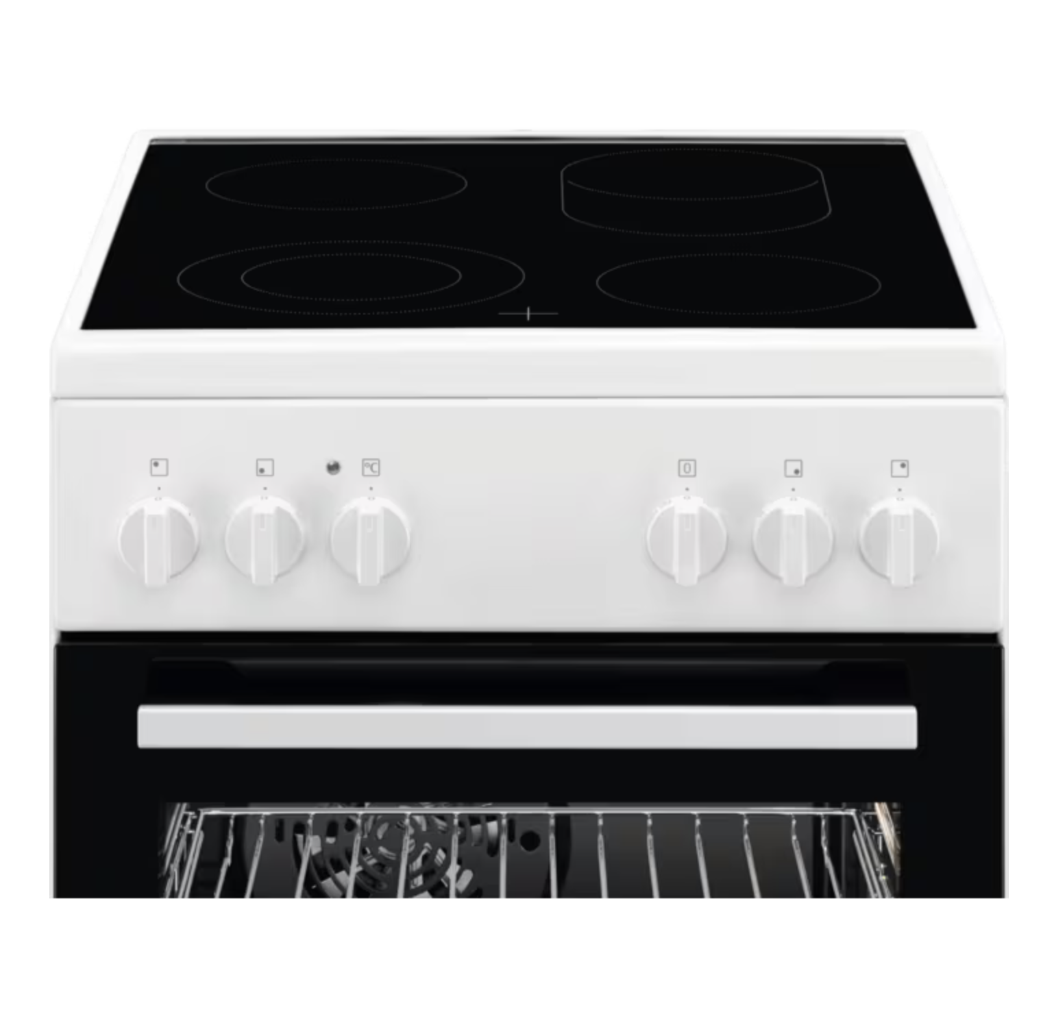 AEG 943005675 - Standherd Glaskeramik 50 cm Weiss