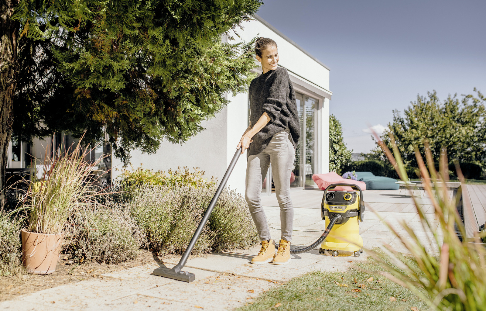 KARCHER KWD5V25522BYY - Aspirapolvere Acqua Polvere 25L 1100W