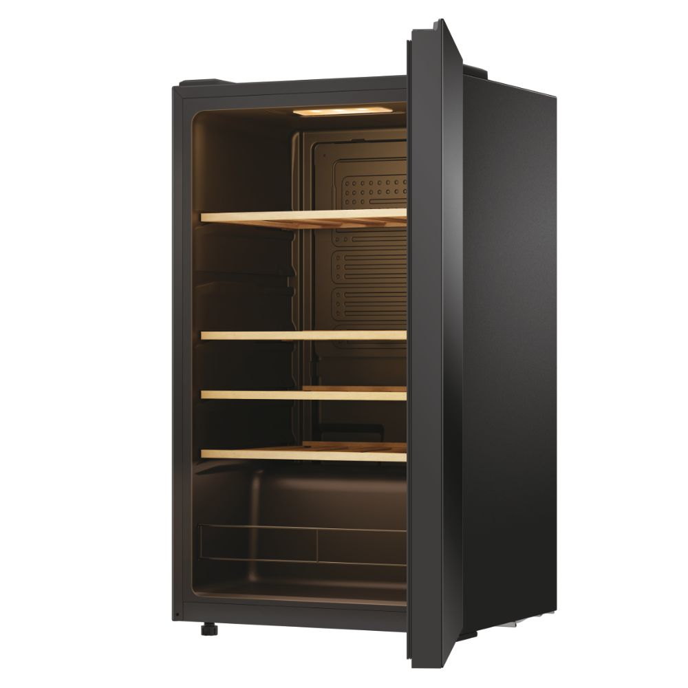 HAIER HWS34GGH1 - Weinkühlschrank 34 Flaschen Schwarz