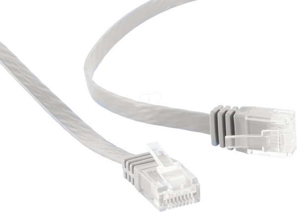 VARI 75711SL0,25 - Cavo patch Cat6 RJ45 U/UTP grigio 0,25m