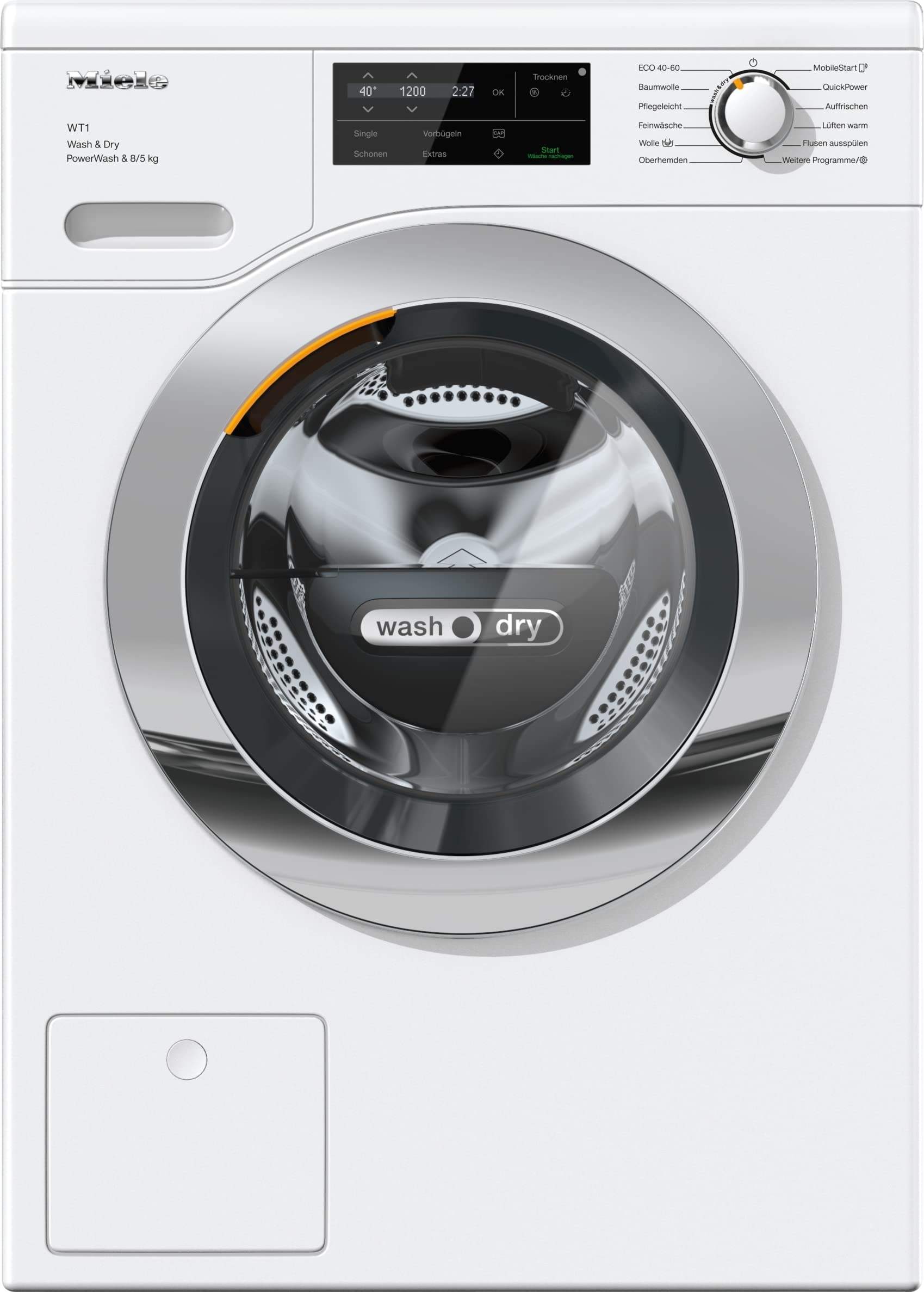 MIELE WTI360PWDE - Miele WTI360 WPM PWash 8/5kg Waschtrockner