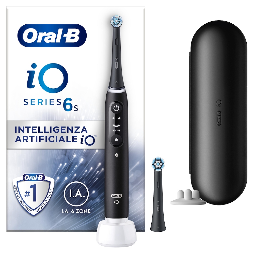 ORAL-B IO6SBLACK - Spazzolino Elettrico Ricaricabile Oral-B