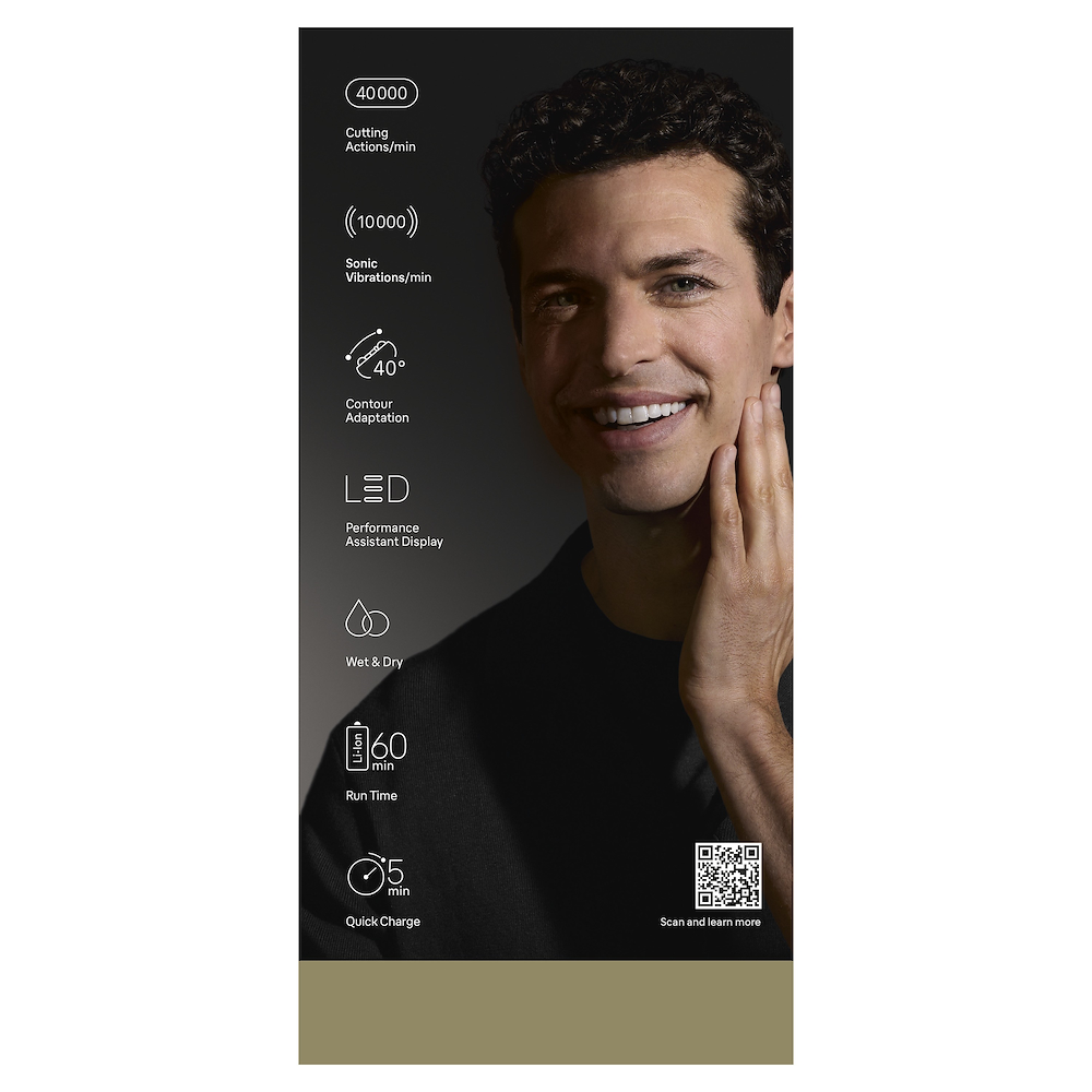 BRAUN 9667CC - Elektrorasierer Silber