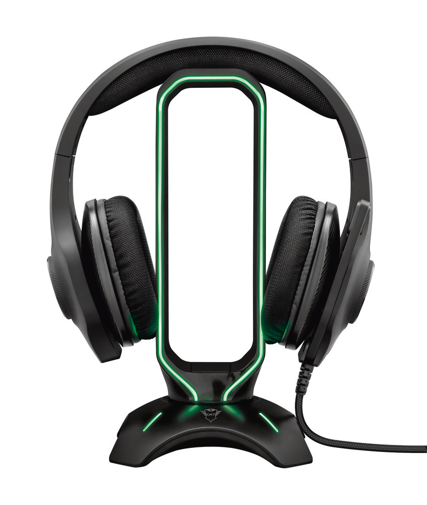 TRUST 23647 - Supporto per Cuffie RGB GXT 265