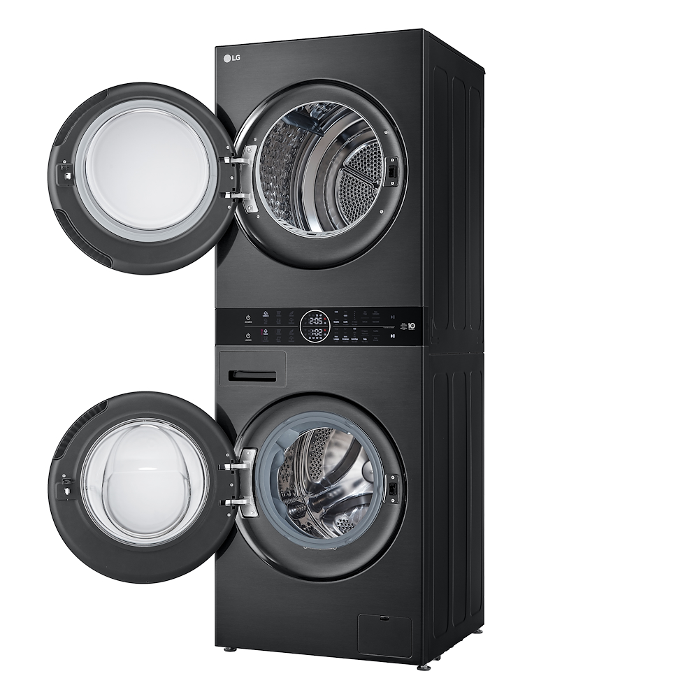 LG WT1210BBF - Waschturm 12/10kg Wi-Fi Schwarz