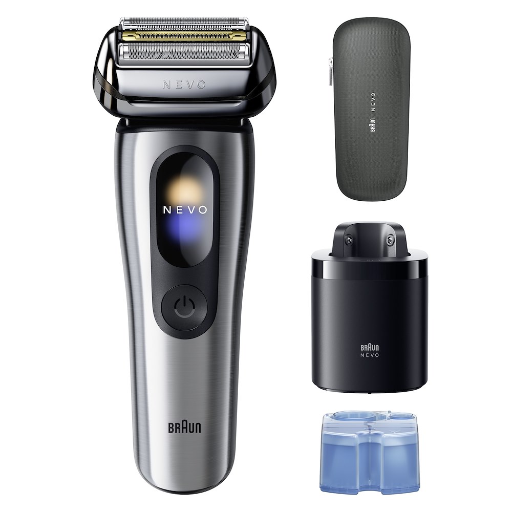 BRAUN NEVO11000C - Rasoio Elettrico Argento