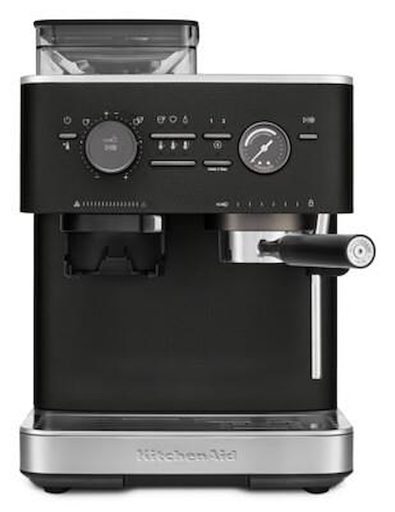 KITCHENAID 5KES6551EBK - Schwarze halbautomatische Espressomaschine