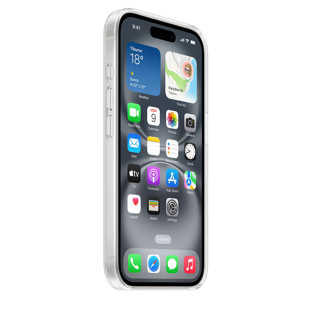 APPLE MA6A4ZMA - Custodia MagSafe trasparente iPhone 16