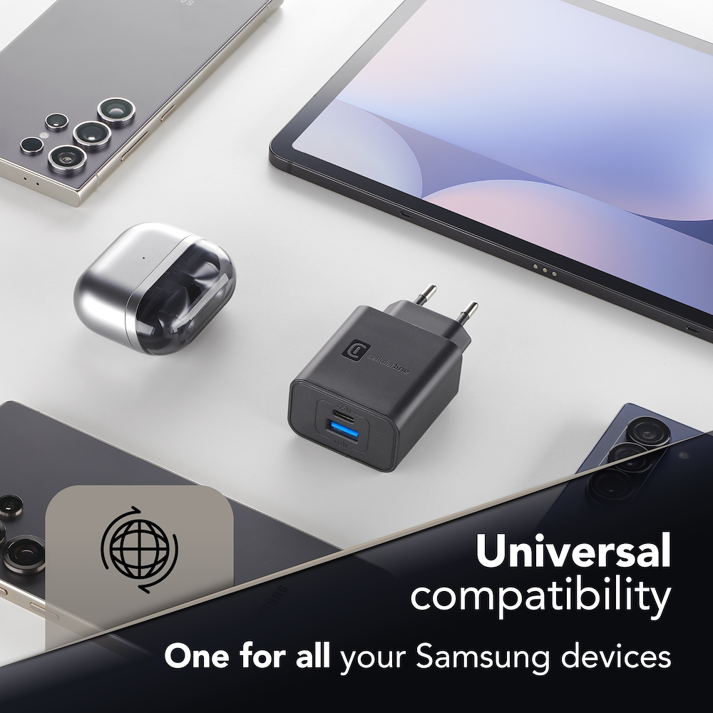 CELLULAR LINE ACHSMUSB2PD45WK - Dual Super Fast Charger 45W