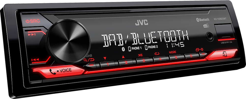 JVC KDX282DBT - DAB+ Bluetooth Multimedia Receiver KD-X282DBT