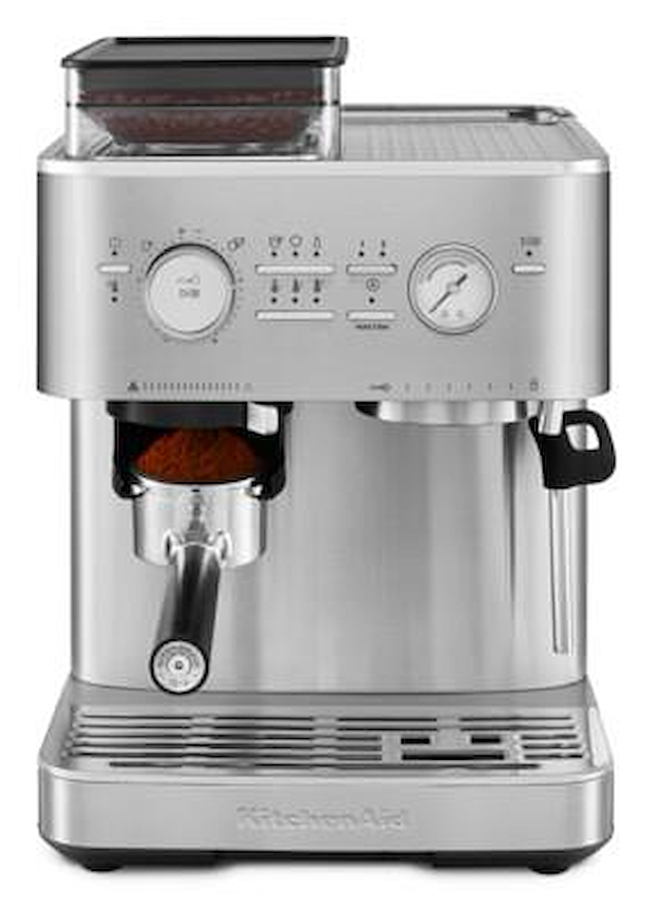 KITCHENAID 5KES6551ESX - Espressomaschine mit Kaffeemühle halbautomatisch