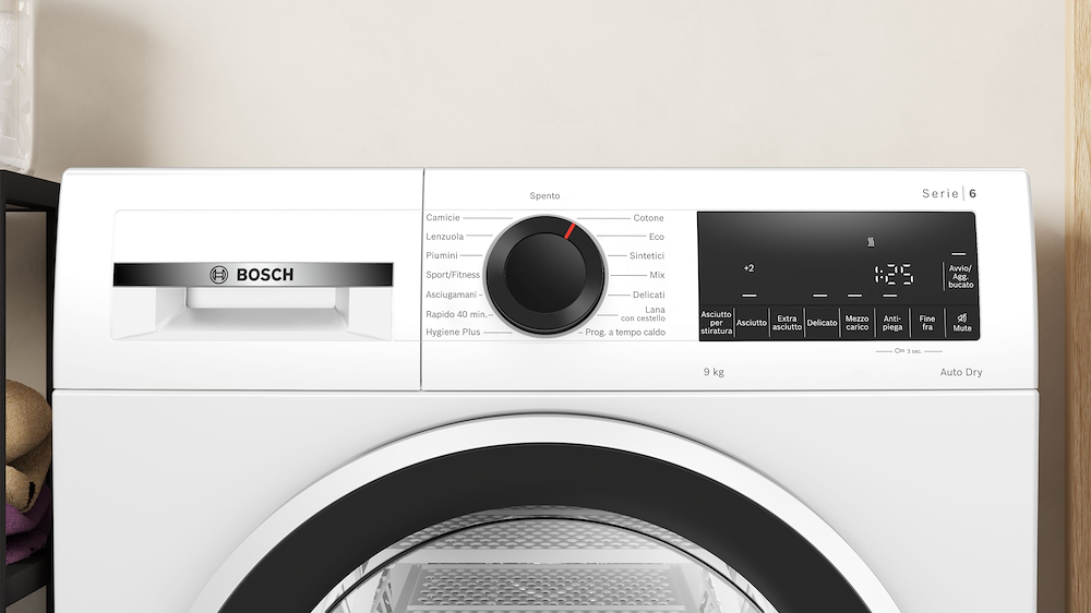 BOSCH WQG243D8IT - Trockner in Weiß