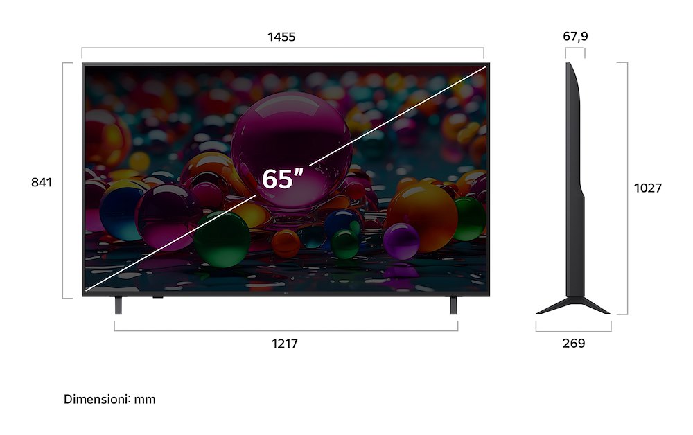 LG 65UA74006LB - 65" UHD 4K Fernseher