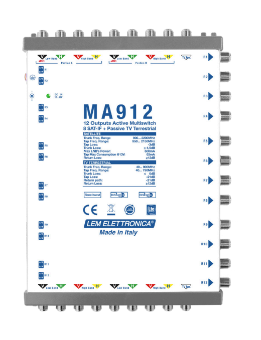 LEM MA912 - MA912 Multischalter