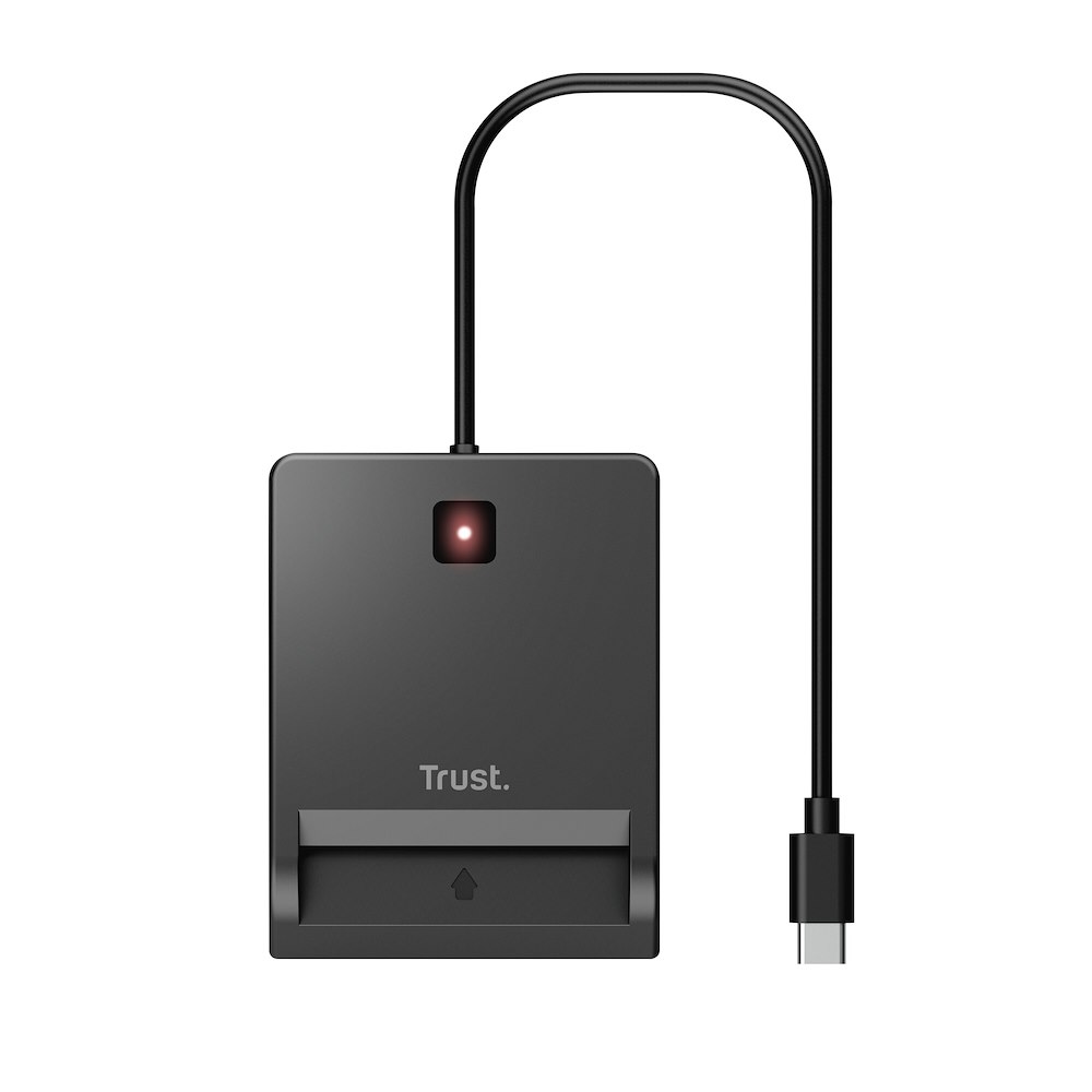 TRUST 26253 - USB-C Smartkartenleser