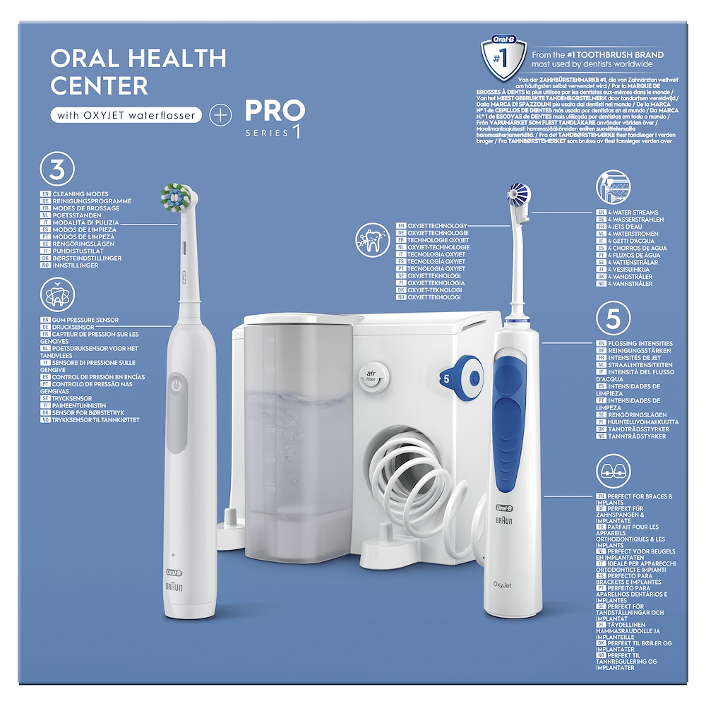ORAL-B ORALCENTERPRO1 - Idropulsore Oral-B Health Center ORAL-B ORALCENTERPRO1 - Idropulsore Oral-B Health Center