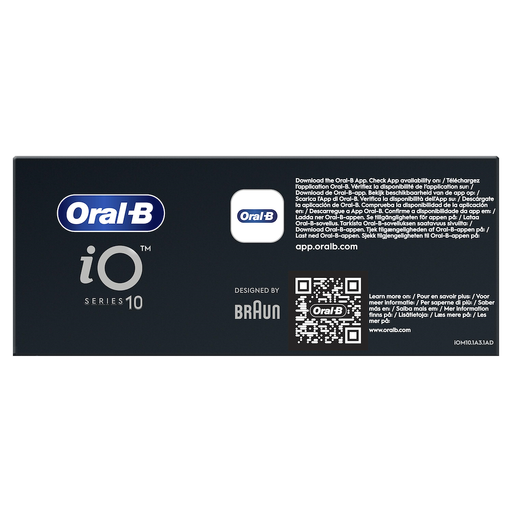 ORAL-B IO10WHITE - Oral-B iO Series 10 Elektrische Zahnbürste Weiß ORAL-B IO10WHITE - Oral-B iO Series 10 Elektrische Zahnbürste Weiß
