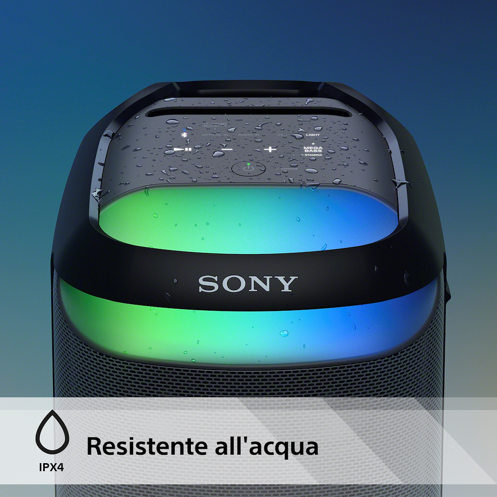 SONY SRSXV800B - Sony SRS-XV800 Kabelloser Party-Lautsprecher