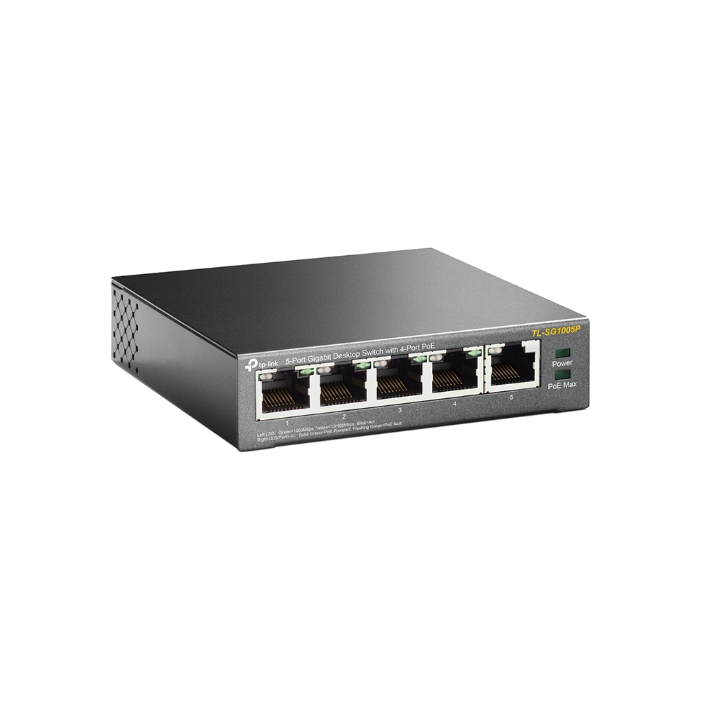 TP-LINK TLSG1005P - 5-Port Gigabit Switch Desktop