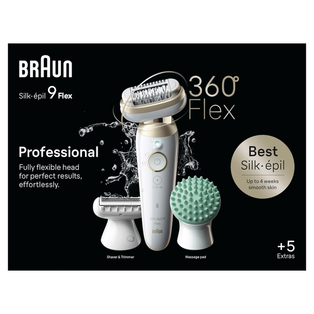BRAUN SES90713D - Silk-épil 9 Flex Damenepilator BRAUN SES90713D - Silk-épil 9 Flex Damenepilator