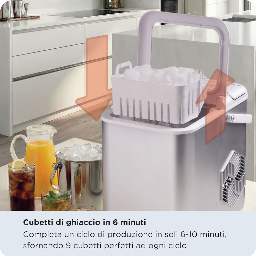 ARIETE 00C065100AR0 - Macchina per ghiaccio 170W