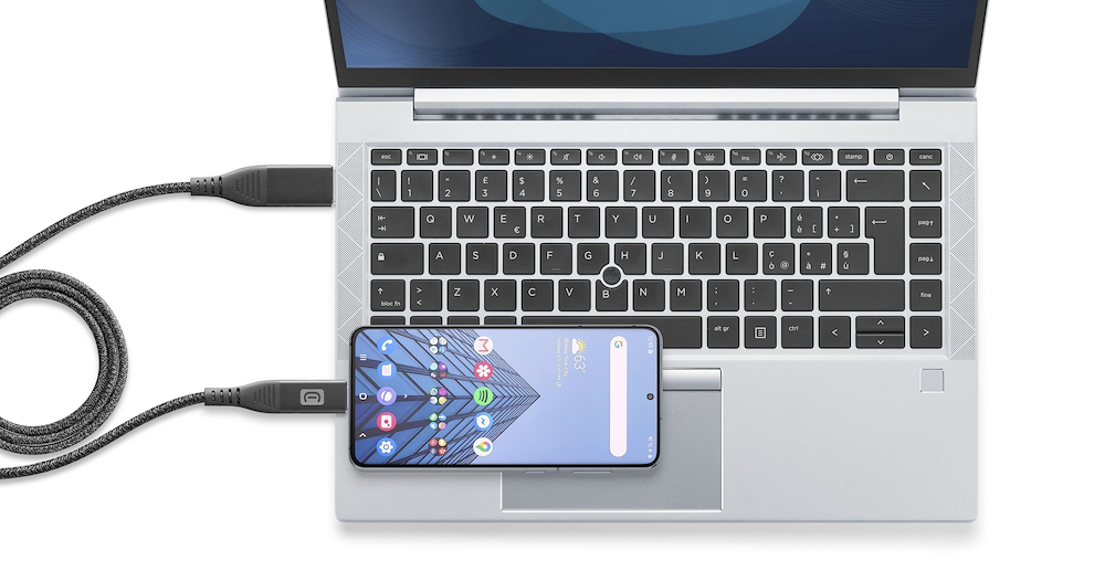 CELLULAR LINE USBDATA31TYCTAB1MK - USB-A zu USB-C Kabel 1M