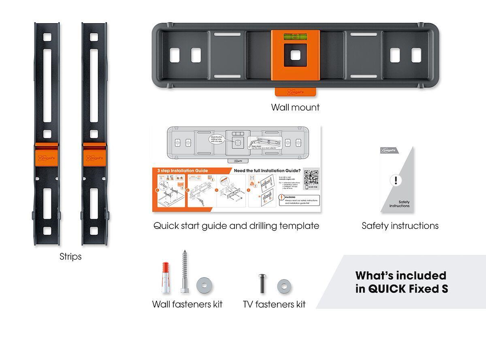 VOGEL'S TVM1203 - TVM1203 Fester TV-Wandhalter
