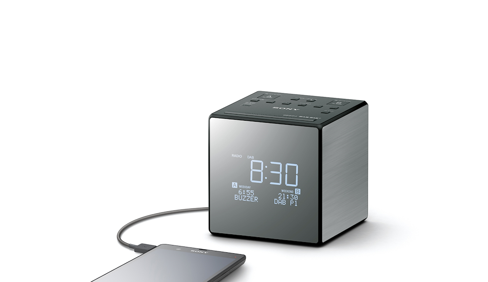 SONY XDRC1DBP - DAB Radiosveglia con USB