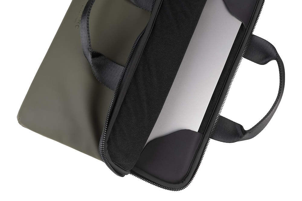 TUCANO BSGOM1314VM - Slim Tasche in grün für Laptops
