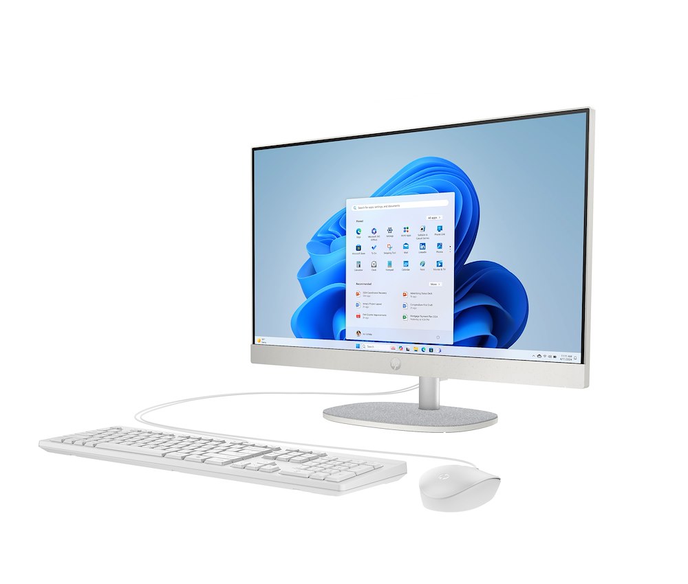 HP D13KJEA - All-in-One PC 23.8" Weiß
