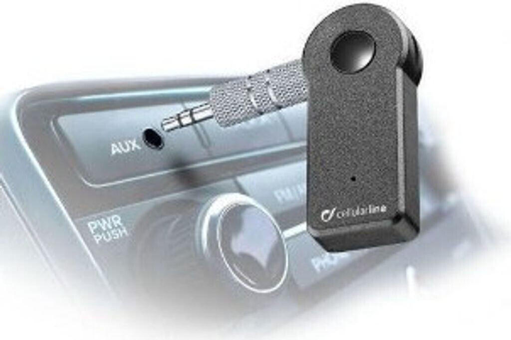 CELLULAR LINE BTMUSICRECEIVERK - Ricevitore Audio Bluetooth Musicale AUX