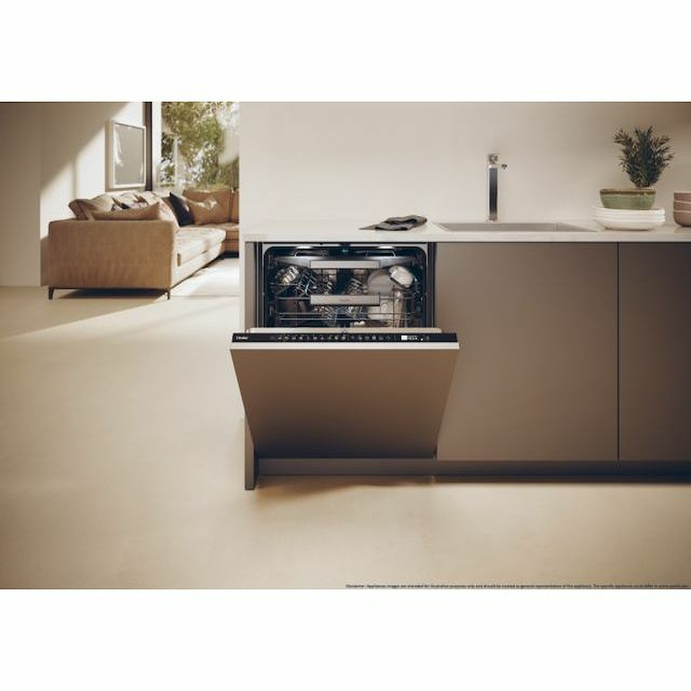 HAIER XI4A4M4PB - Haier 14 Besteck Integrierte Geschirrspüler